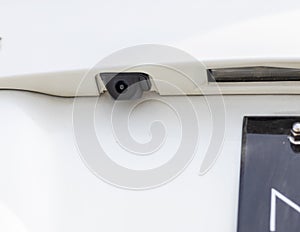 Back camera in a car for safety