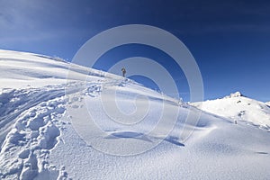 Back country skiing