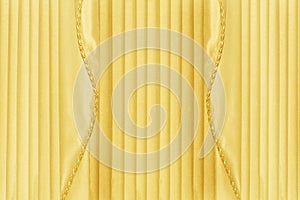 Back Drop of Yellow Curtains or Drapes