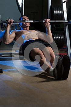 Back Exercises On Horizontal Barbell Pull Up