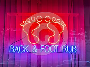 Back And Foot Rub
