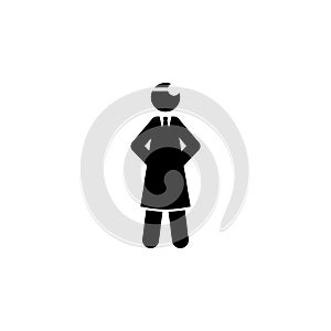 back hands, doctor icon. Element of cyber monday icon for mobile concept and web apps. Glyph style back hands, doctor icon can be