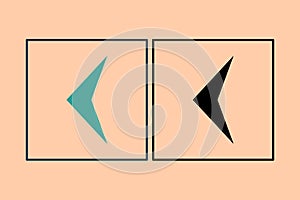 Back icon. icon related to UI elements. suitable for web site, app, user interfaces,element, printable etc. solid icon style.