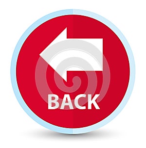 Back flat prime red round button