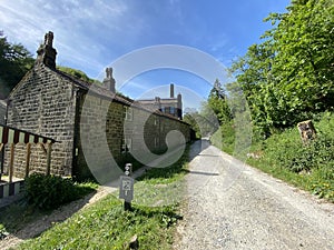 Back Lane near, Gibson Mill, Heptonstall, Halifax, UK