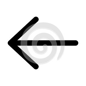 Back Line Style vector icon which can easily modify or edit