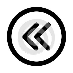 Back Line Style vector icon which can easily modify or edit