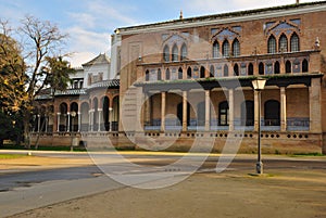 Back Mudejar pavilion