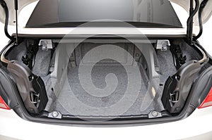 Back open BMW 335i convertible car