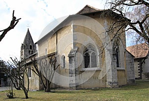 Cloister church, Aigle, Vaud, Switzerland photo