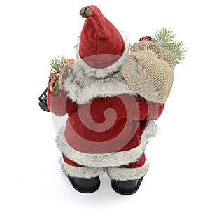 Back of Santa Claus