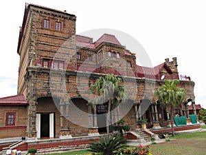 Back side of Amar Mahal Palace which is a palace in Jammu that was built in the nineteenth century for Raja Amar Singh, a Dogra