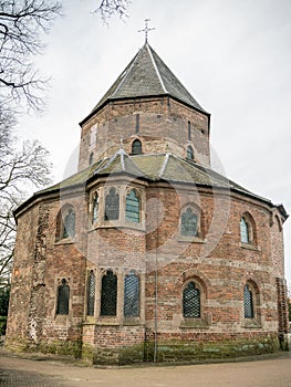 Back side of St. Nicolas Chapel in Nijmegen photo