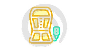 back stimulant color icon animation