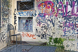 Back street graffiti