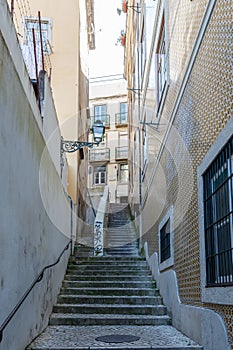 Back street in Lisbon.