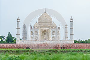 Back Taj Mahal, Agra, India