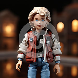 Back To The Future Toy Figure: Tamron 24mm F28 Di Iii Osd M12 Style With Cartoonish Innocence