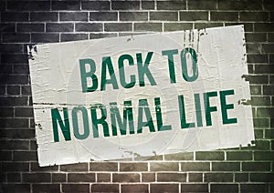 Back to normal life afer Covid 19 pandemic