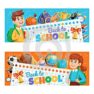 Back To School 2 banners