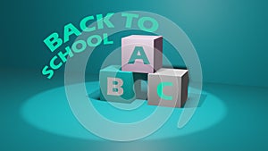 back to school background for advertisers photo