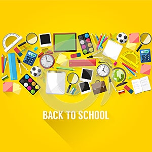 Back to school background