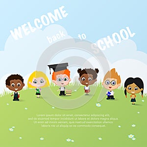 Back to school background