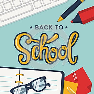 Back to school banner.