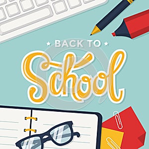 Back to school banner.