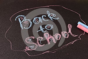 Back to school blackboard