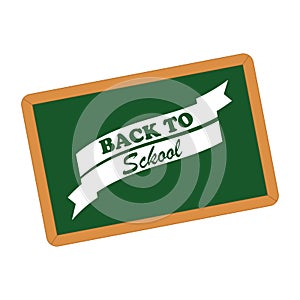 Back to school board vector illustration design