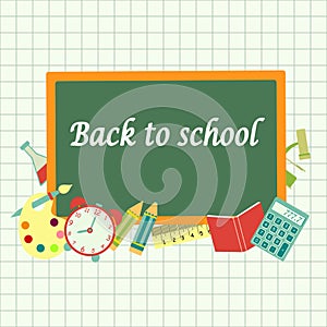 Back to school card