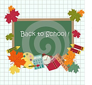 Back to school card