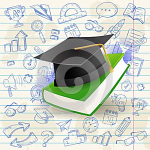 Back to school celebration card