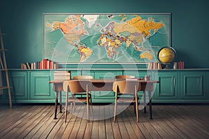 Back to school. AI generated image