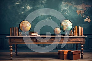 Back to school. AI generated image