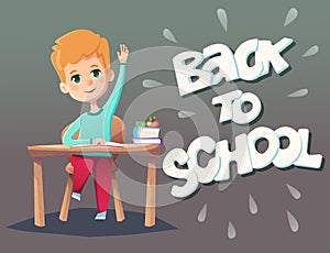 Back to school concept illustration