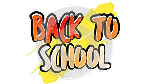 Back to school 3d Text effects