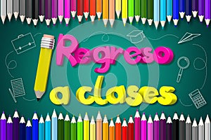 Back to school English/ Regreso a clases Spanish