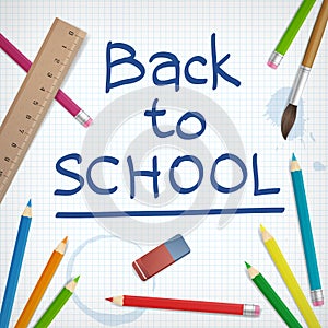 Back to school illustration