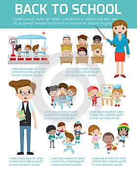 Back to school Infographic.