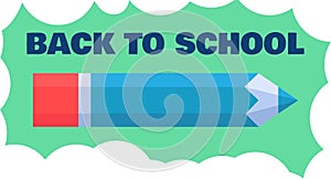 Back to school for learning subject lesson vector