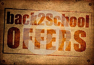 Back to school offers