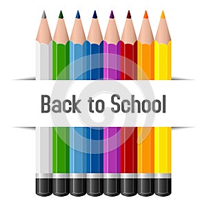 Back To School Pencils Background