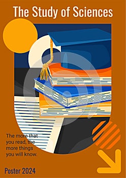 Back to school vector poster