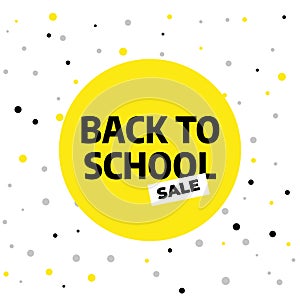 Back to school Sale template design