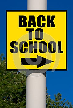 Back To School Sign