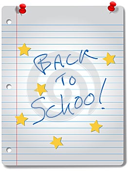 BACK TO SCHOOL star notebook education supplies