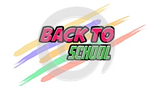 Back to school text effects