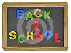 Back to school on traditional slate